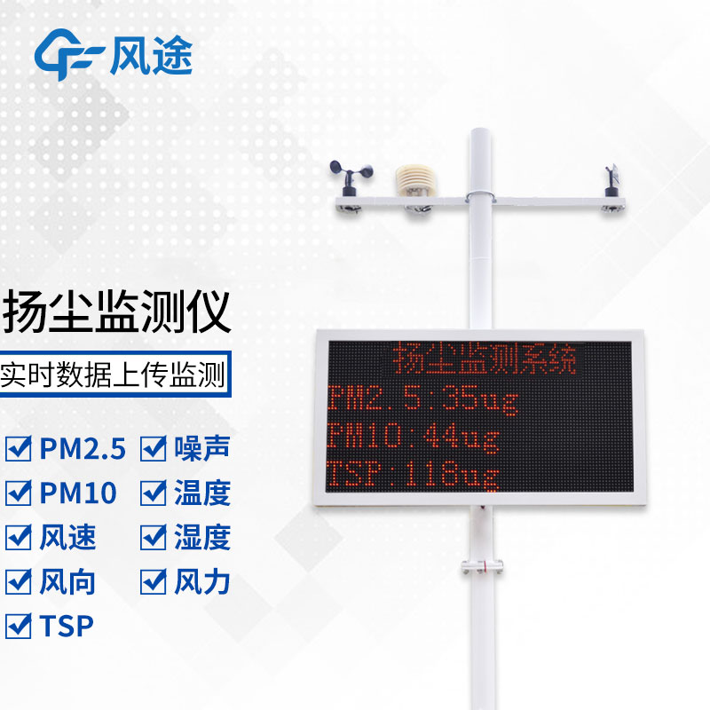 智慧工地揚塵監測系統介紹